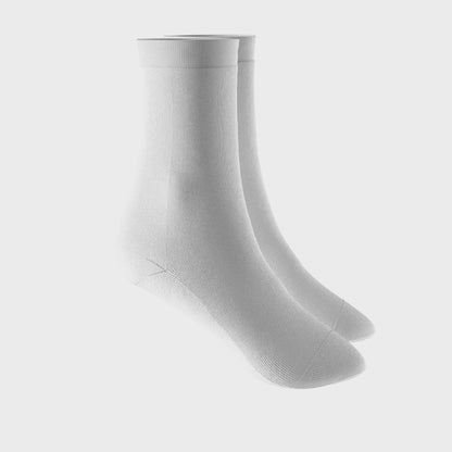 CHAUSSETTES CLASSIQUES DON-KAYDE - BLANCHES